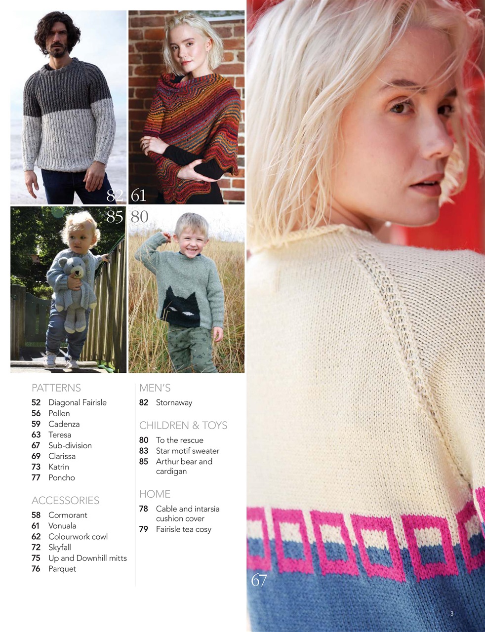 Knitting Preview Pages