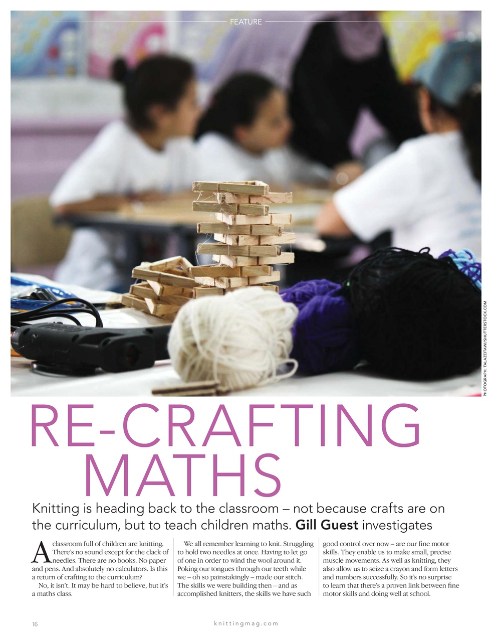 Knitting Preview Pages