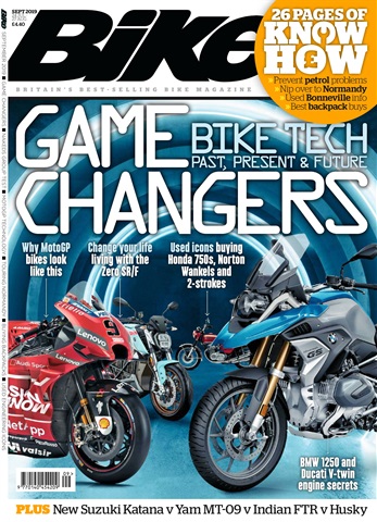 Bike issue September 2019