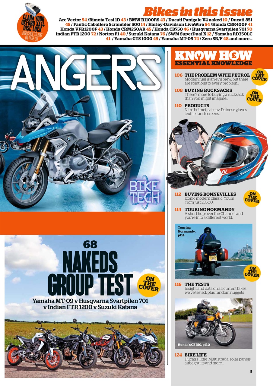 Bike Preview Pages