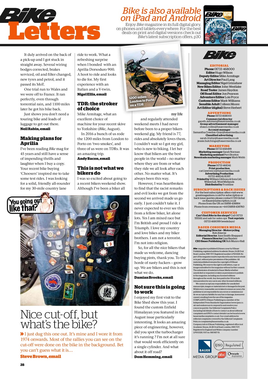 Bike Preview Pages