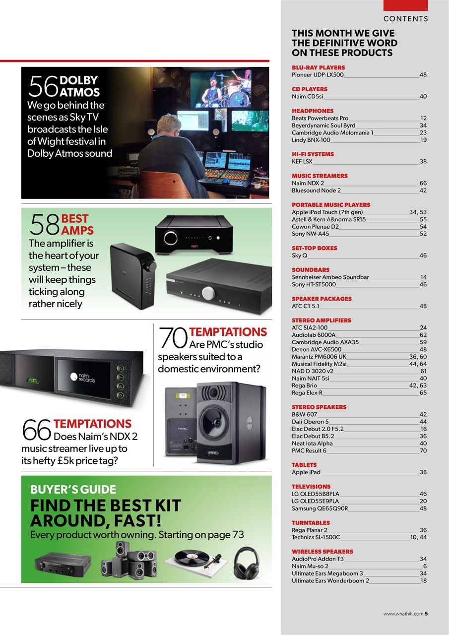 What HiFi Preview Pages