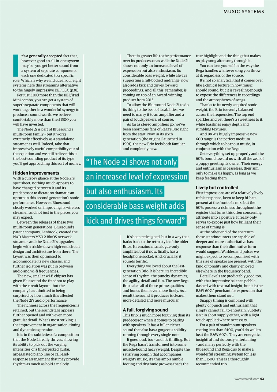 What HiFi Preview Pages