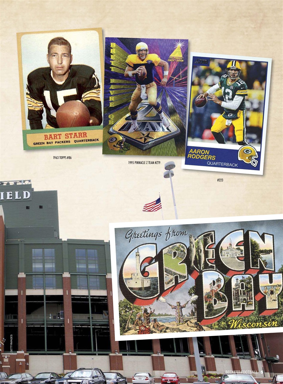 Beckett Football Magazine Preview Pages