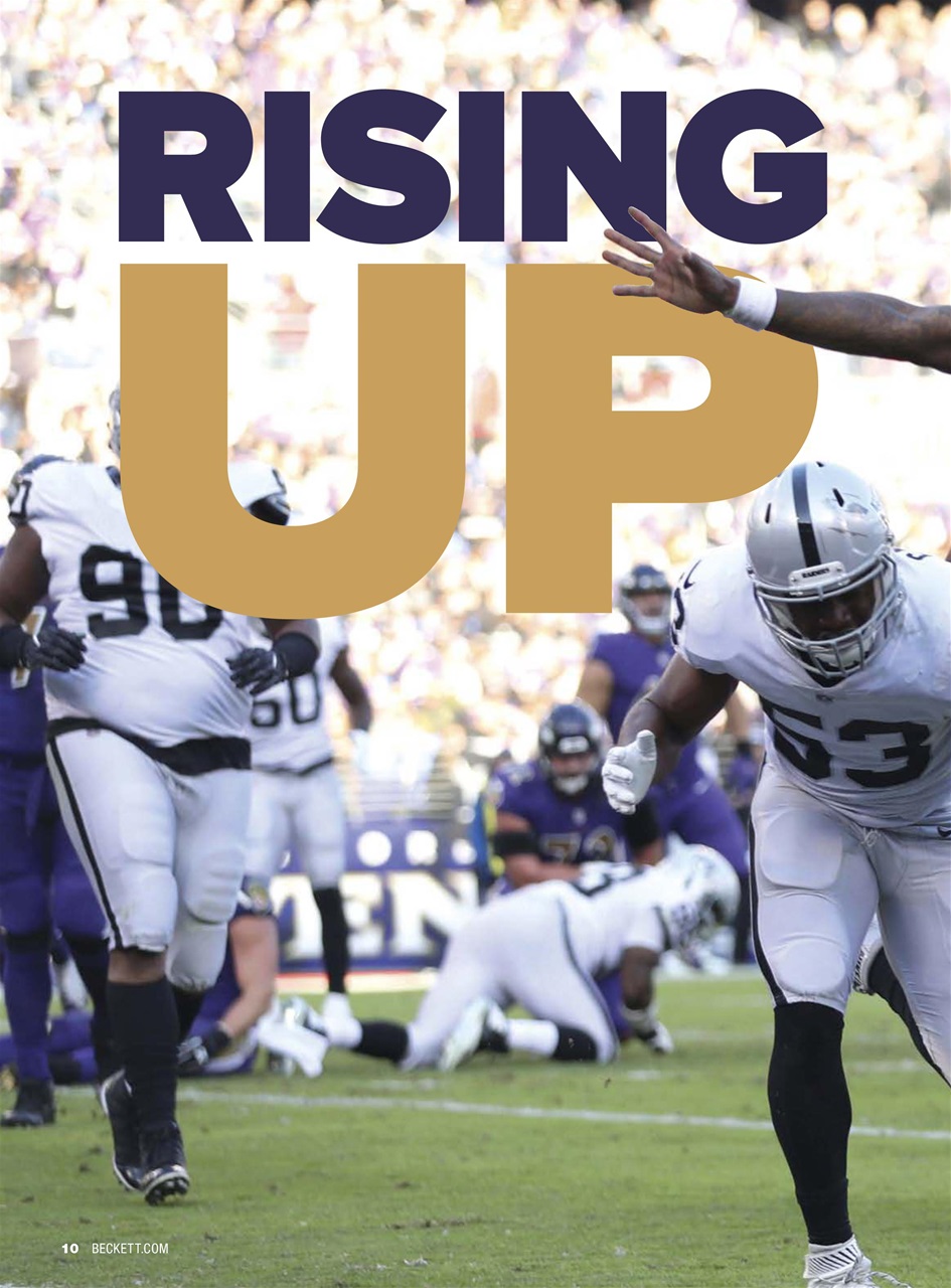 Beckett Football Magazine Preview Pages