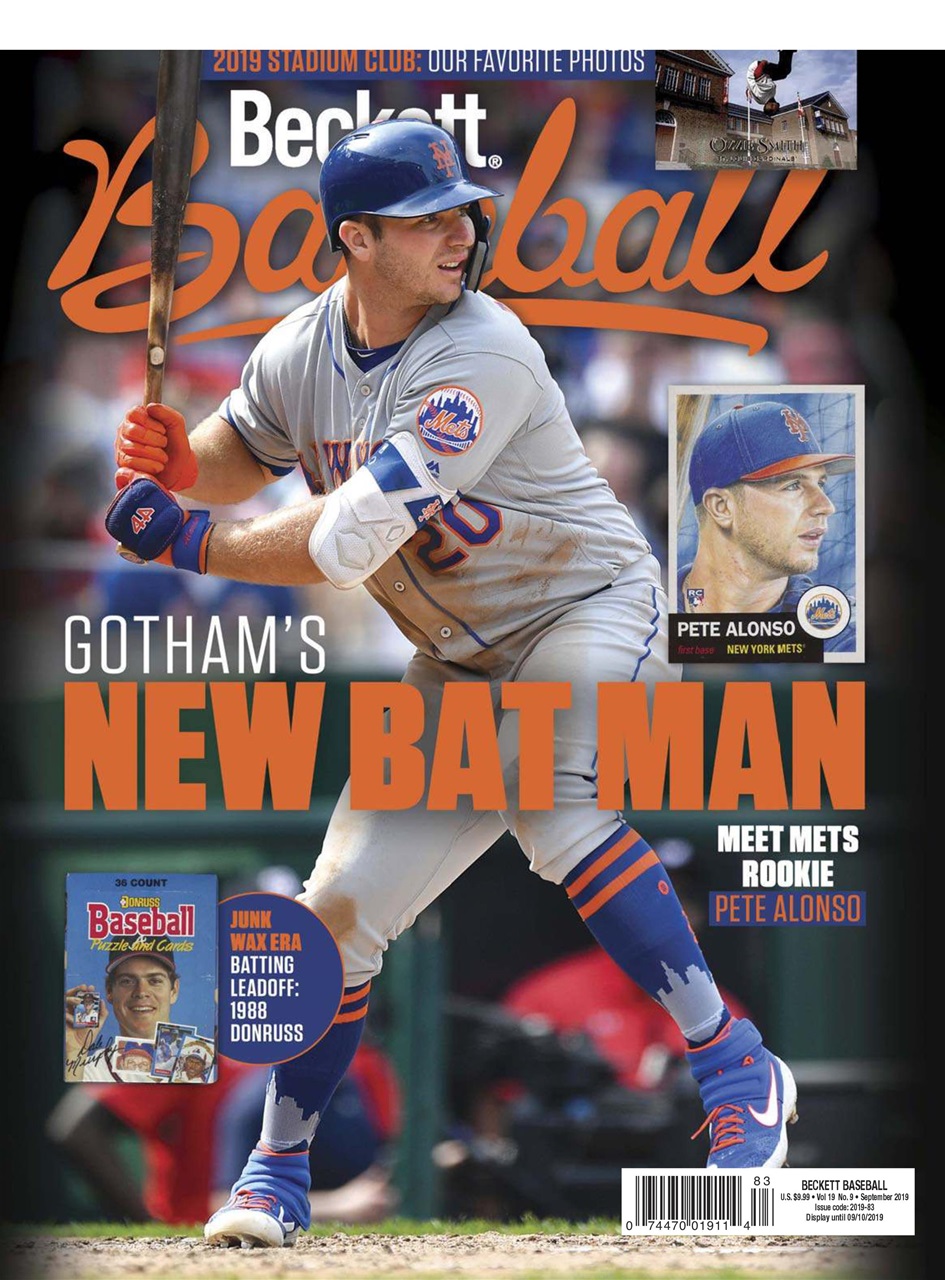 Beckett Baseball Magazine Preview Pages