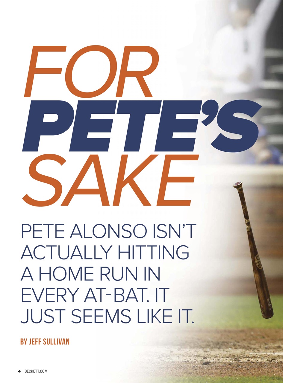 Beckett Baseball Magazine Preview Pages