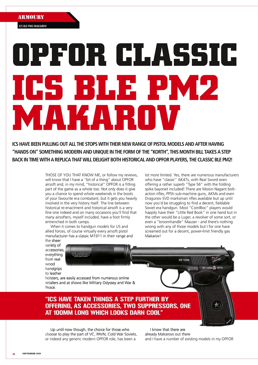 Airsoft Action Preview Pages