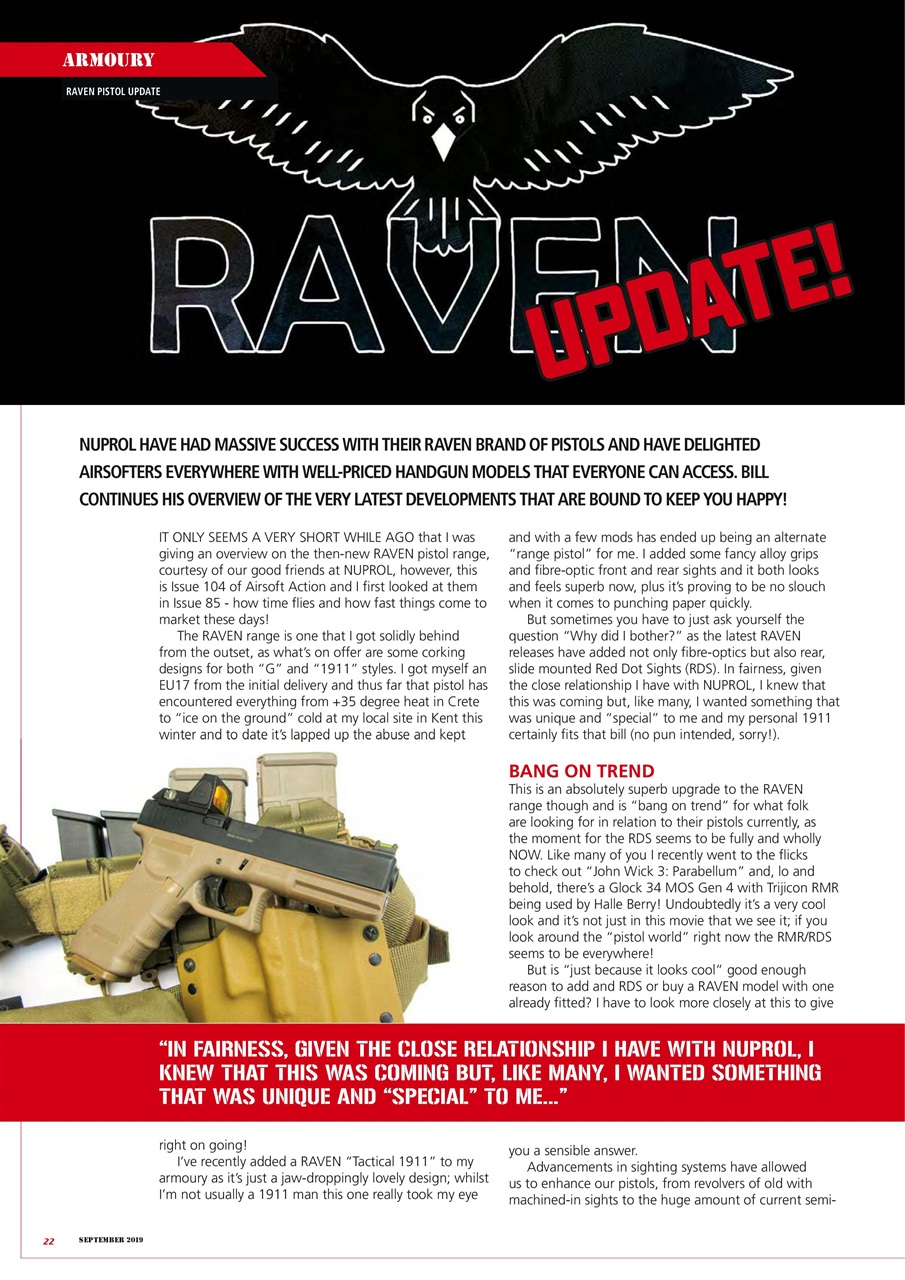 Airsoft Action Preview Pages