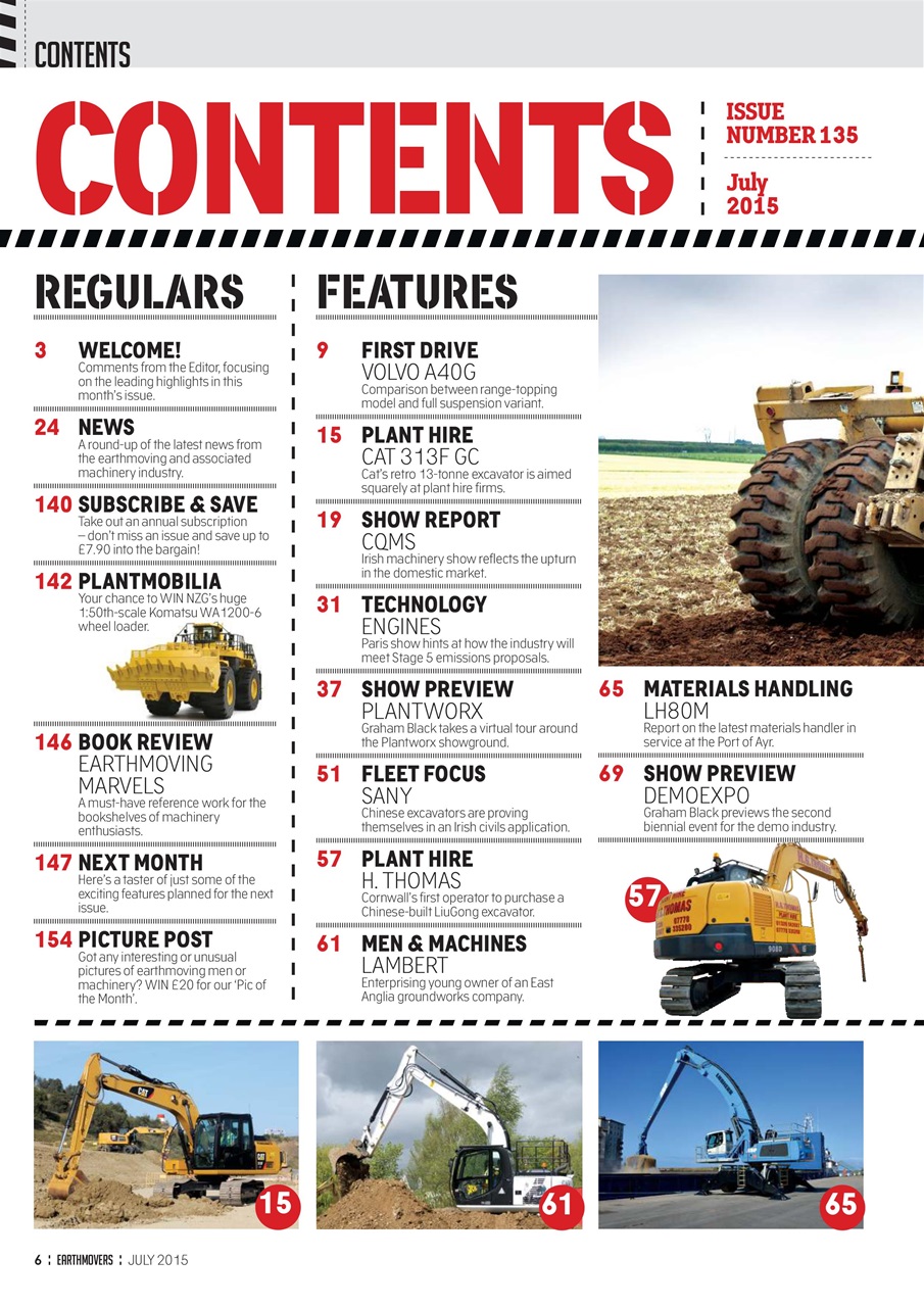 Earthmovers Preview Pages