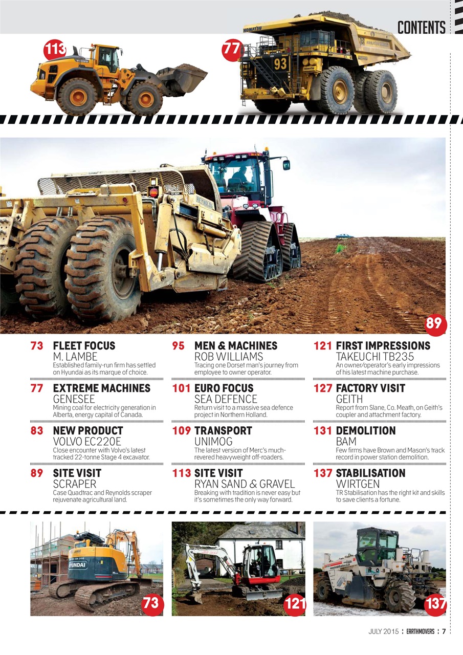 Earthmovers Preview Pages