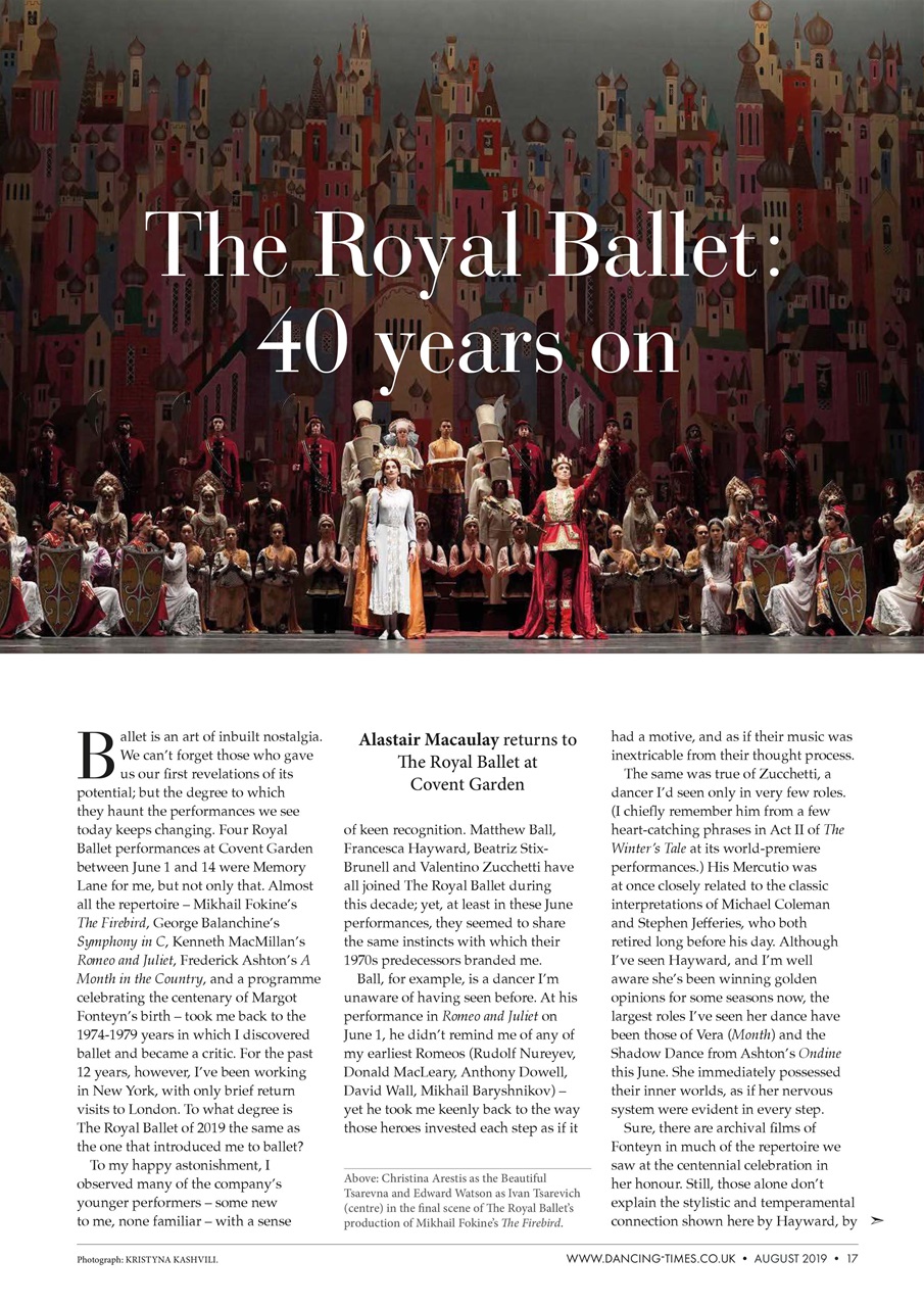 Dancing Times Preview Pages