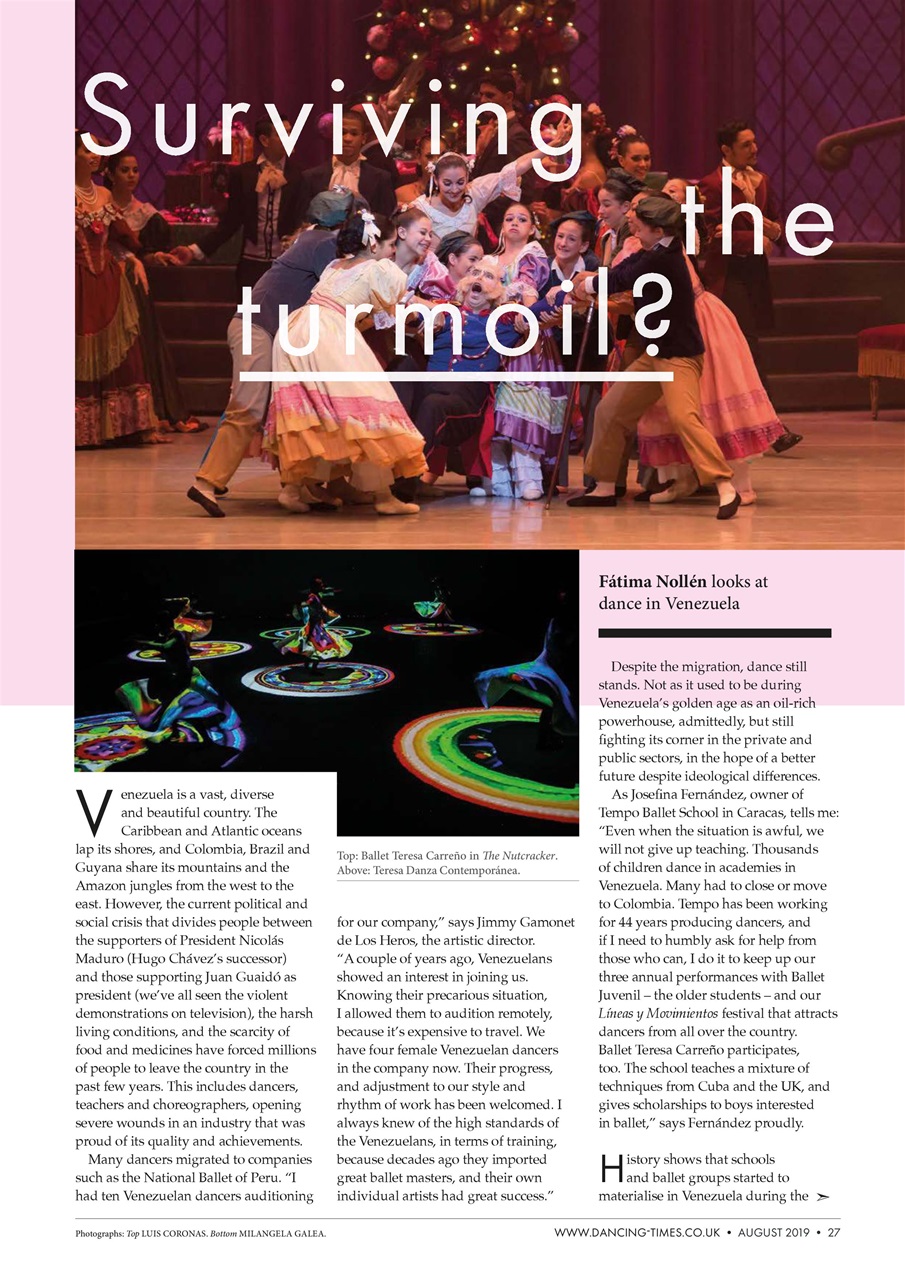 Dancing Times Preview Pages