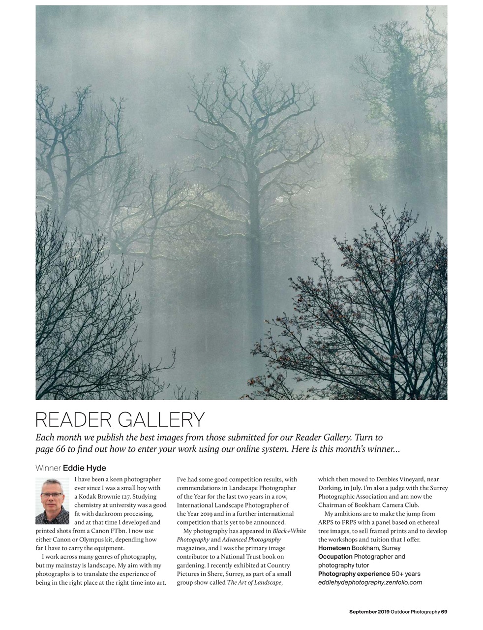 Outdoor Photography Preview Pages