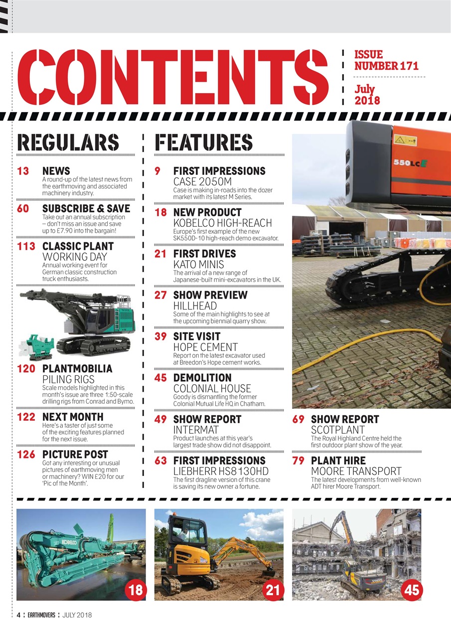 Earthmovers Preview Pages