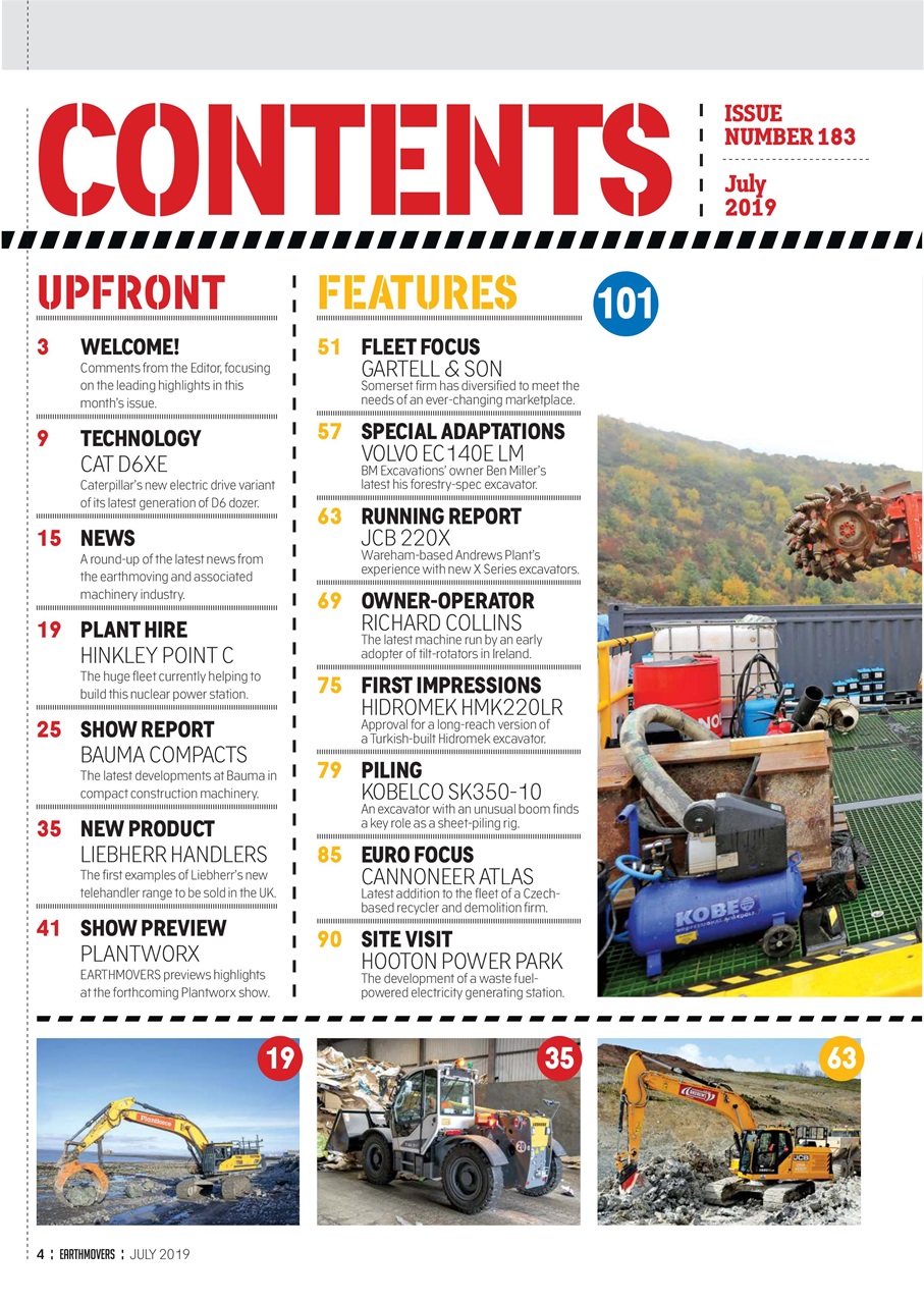 Earthmovers Preview Pages