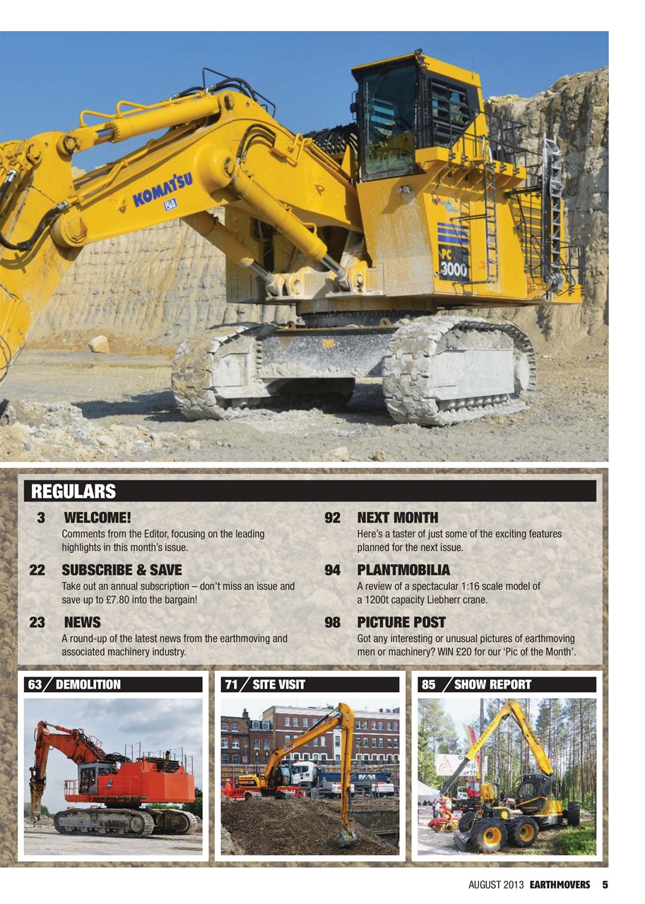 Earthmovers Preview Pages