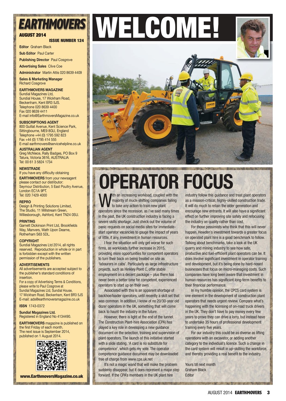 Earthmovers Preview Pages