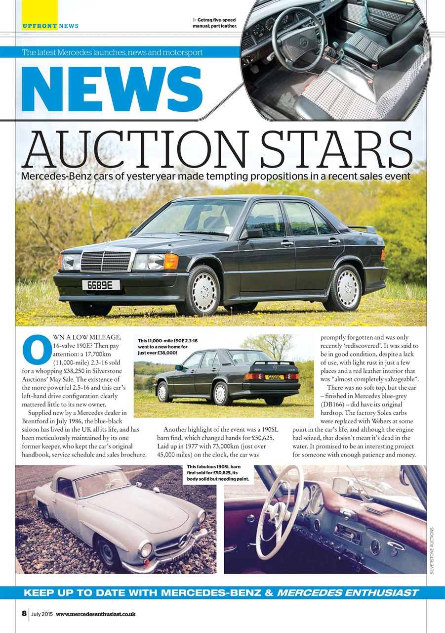 Mercedes Enthusiast Preview Pages
