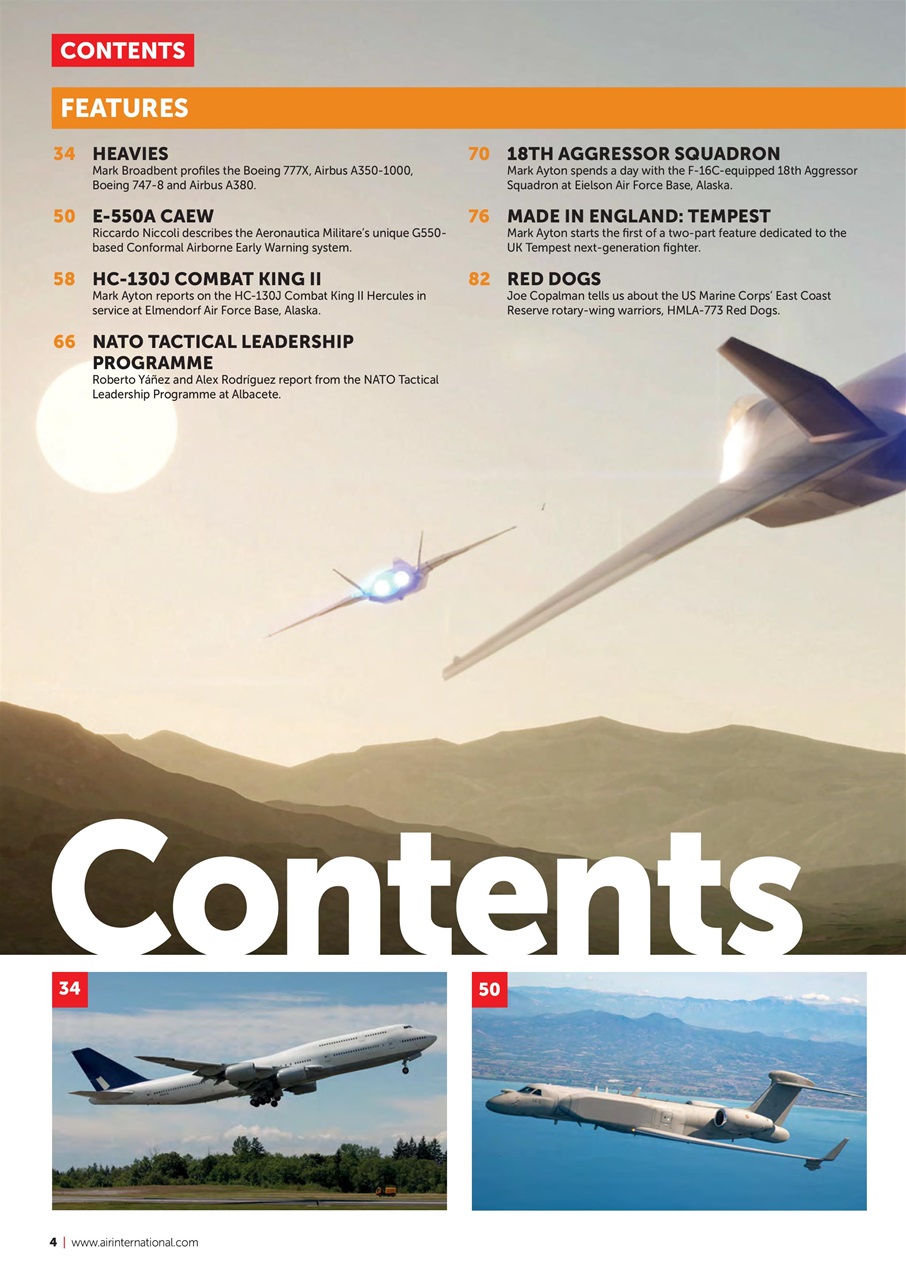 AIR International Preview Pages