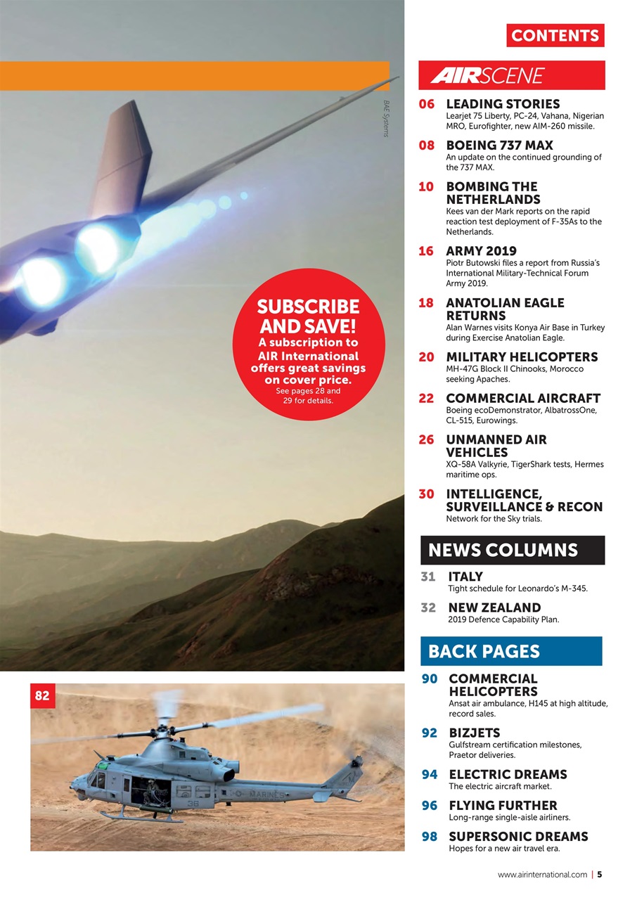 AIR International Preview Pages