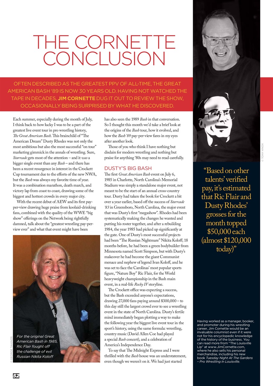 Wrestletalk Magazine Preview Pages