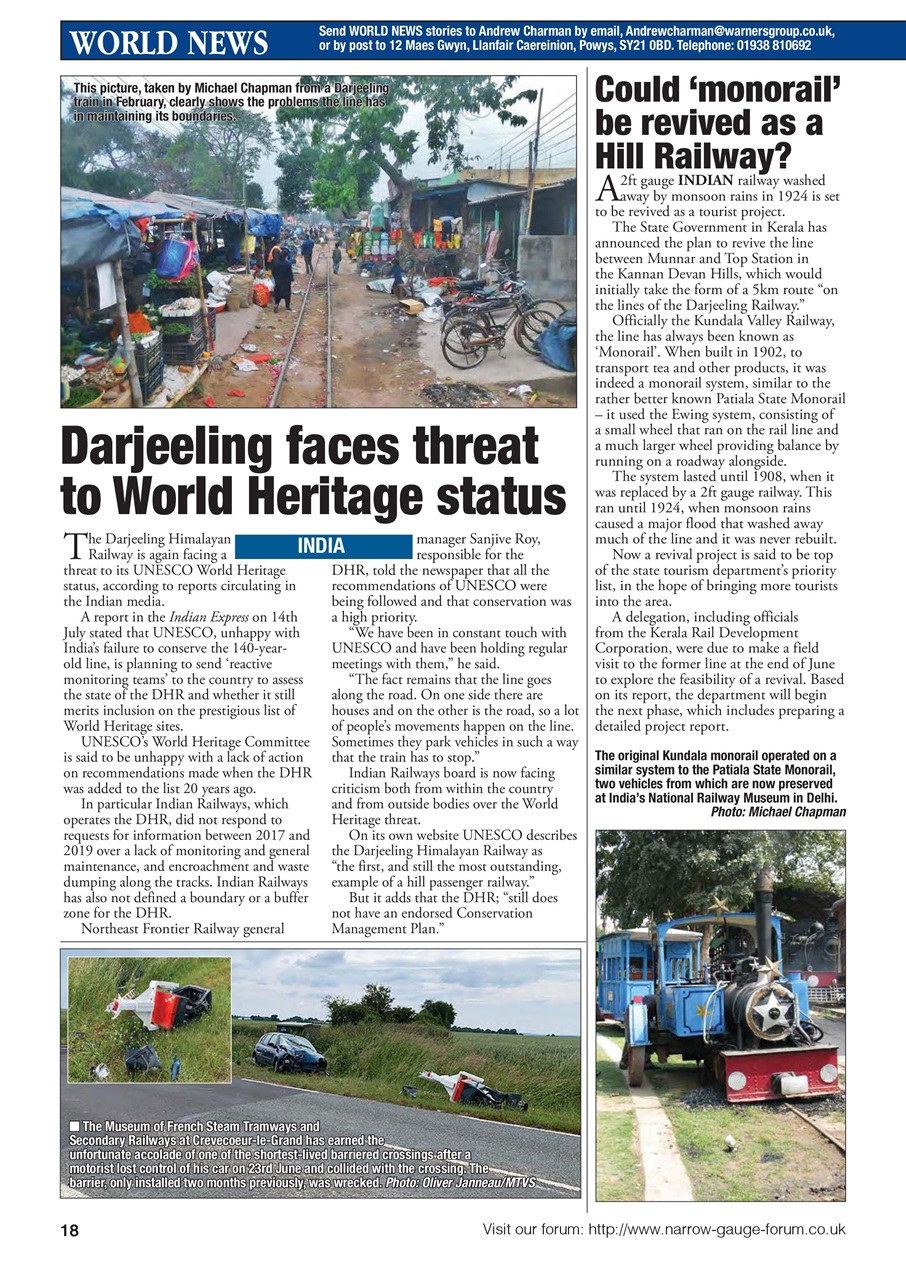 Narrow Gauge World Preview Pages