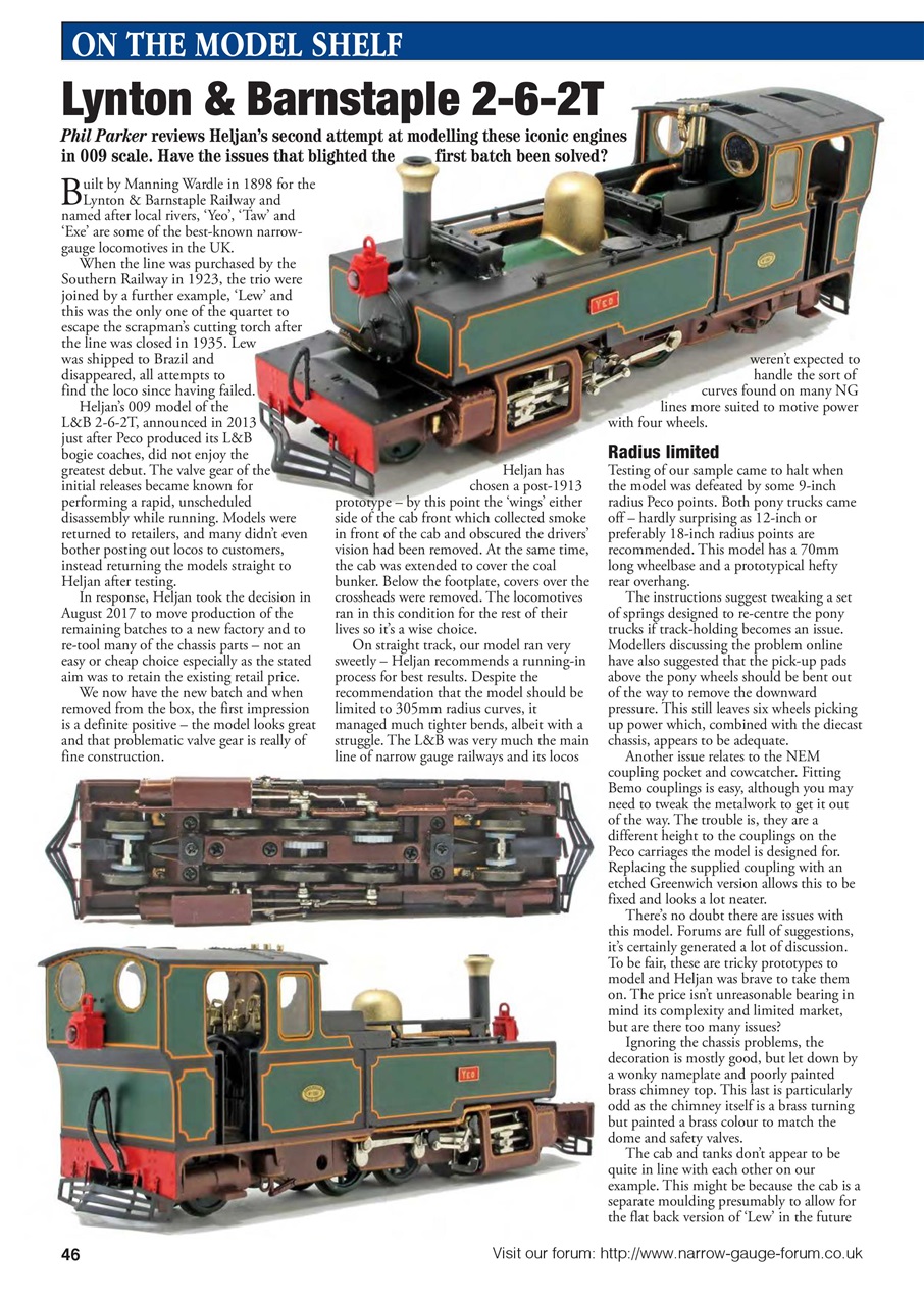 Narrow Gauge World Preview Pages