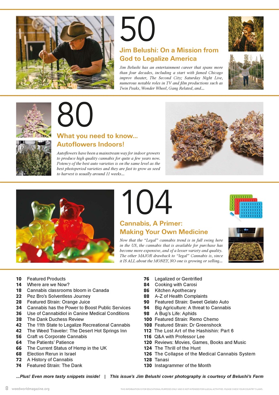 Weed World Preview Pages