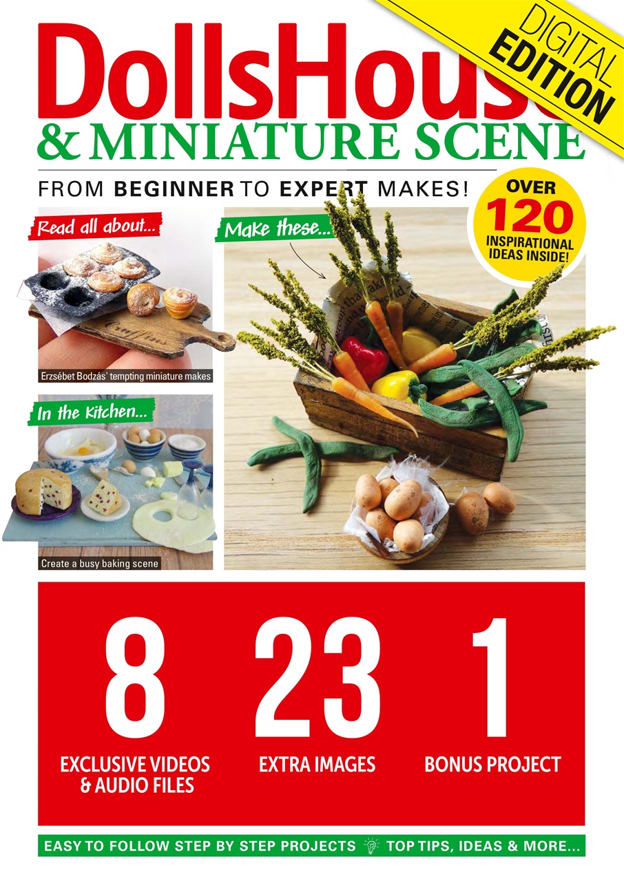 Dolls House and Miniature Scene Preview Pages