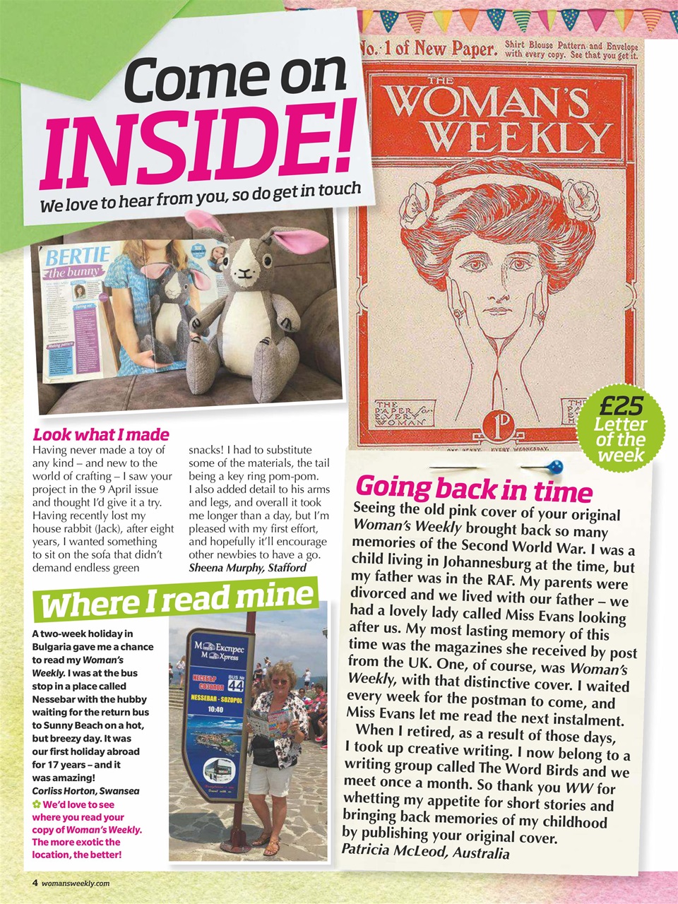 Woman's Weekly Preview Pages