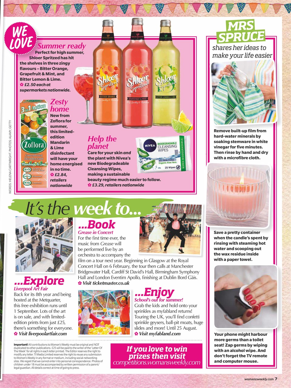 Woman's Weekly Preview Pages