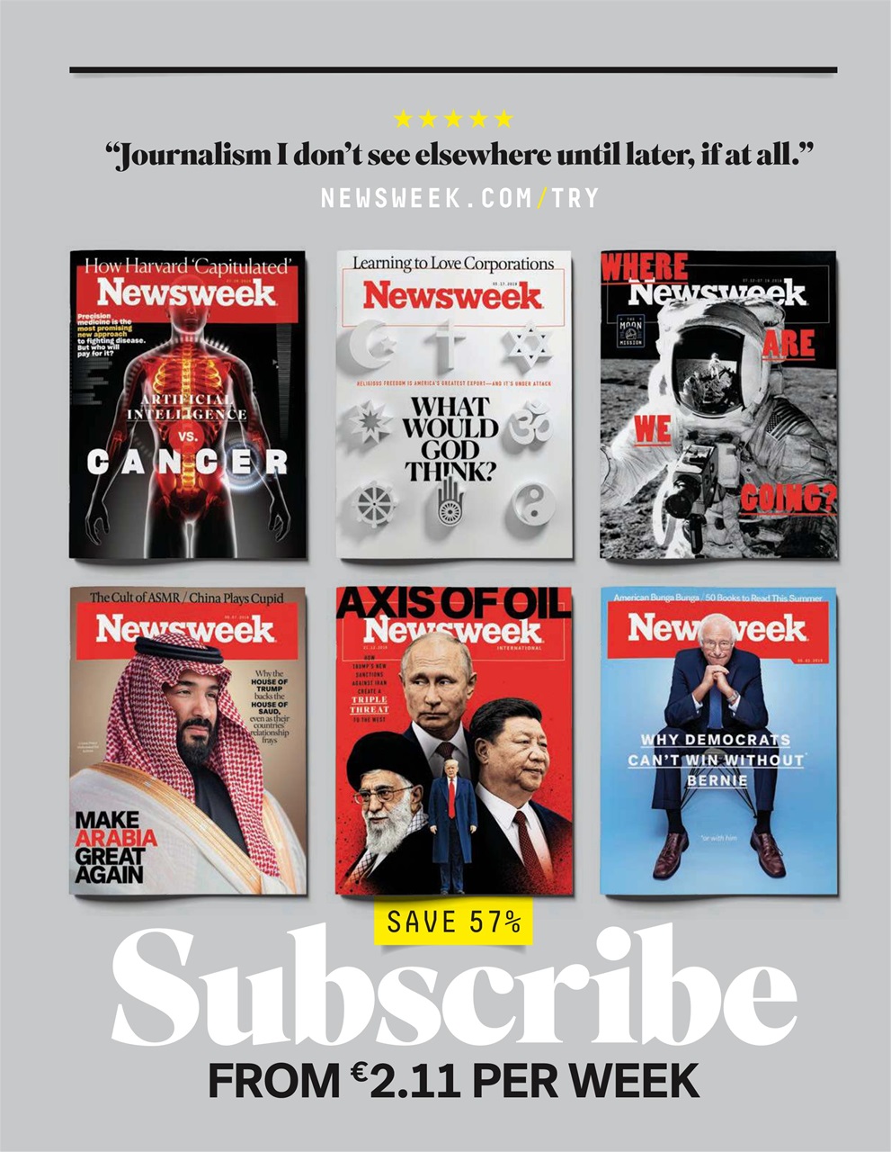 Newsweek International Preview Pages