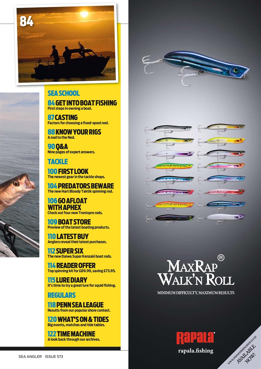 Sea Angler Preview Pages