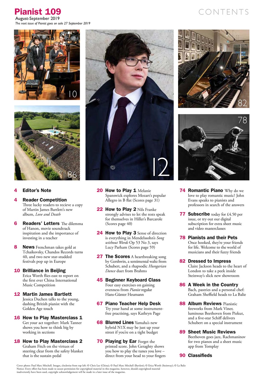 Pianist Preview Pages