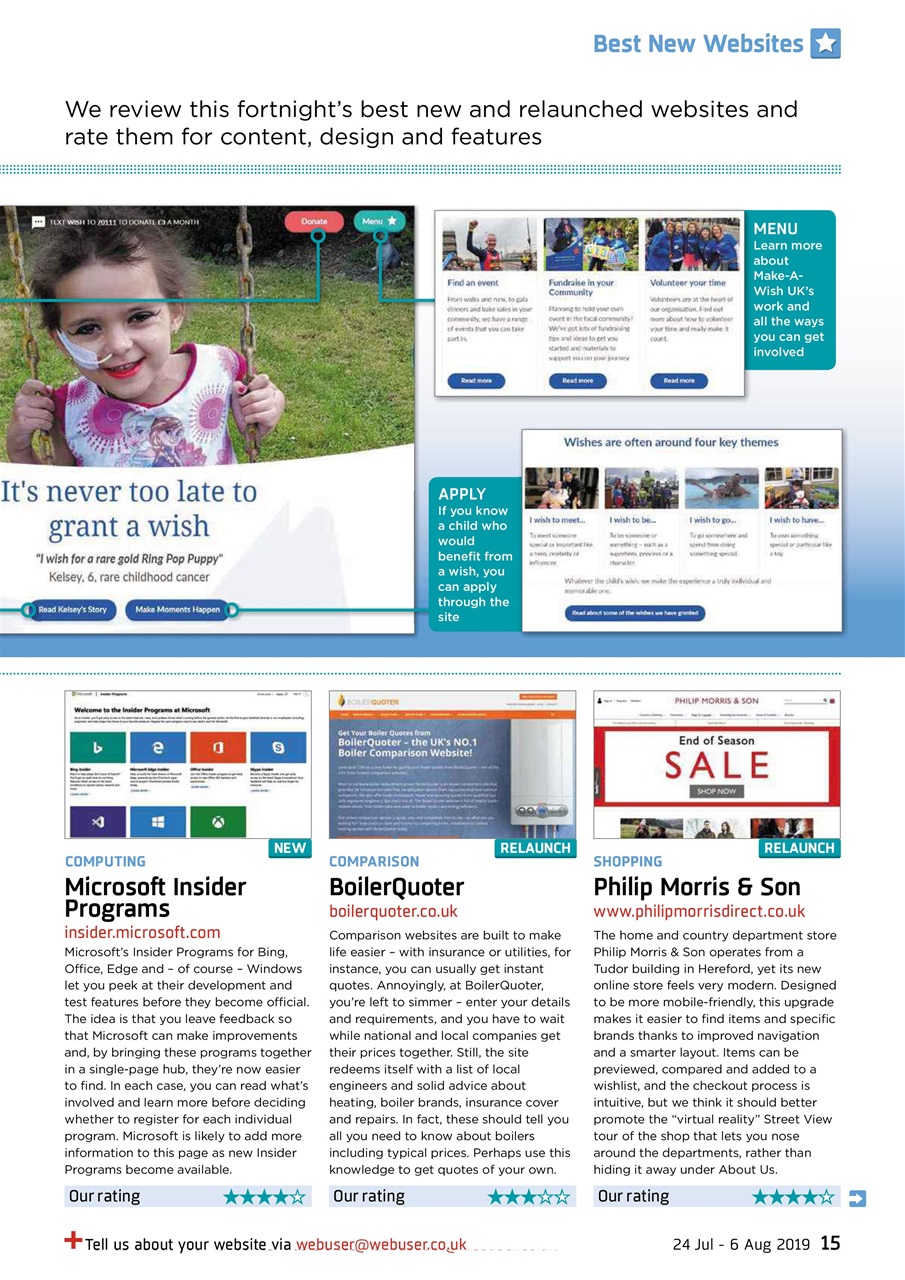 Webuser Preview Pages