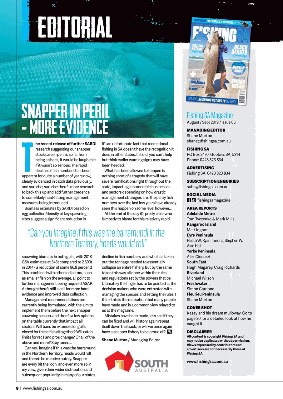 Fishing SA Preview Pages