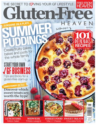 Gluten-Free Heaven August 2019 issue Gluten-Free Heaven August 2019