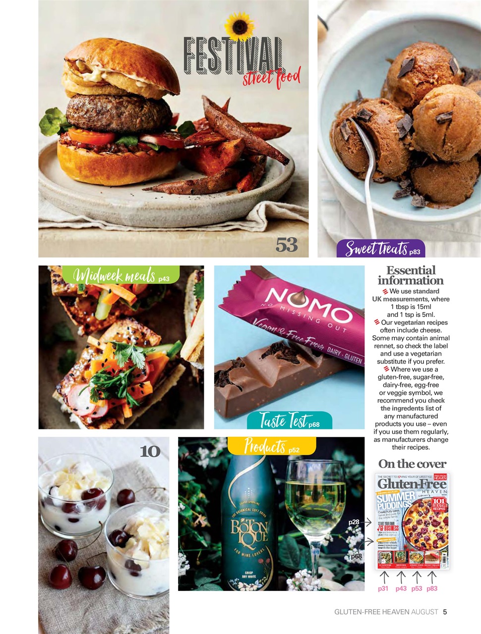 Gluten-Free Heaven Preview Pages