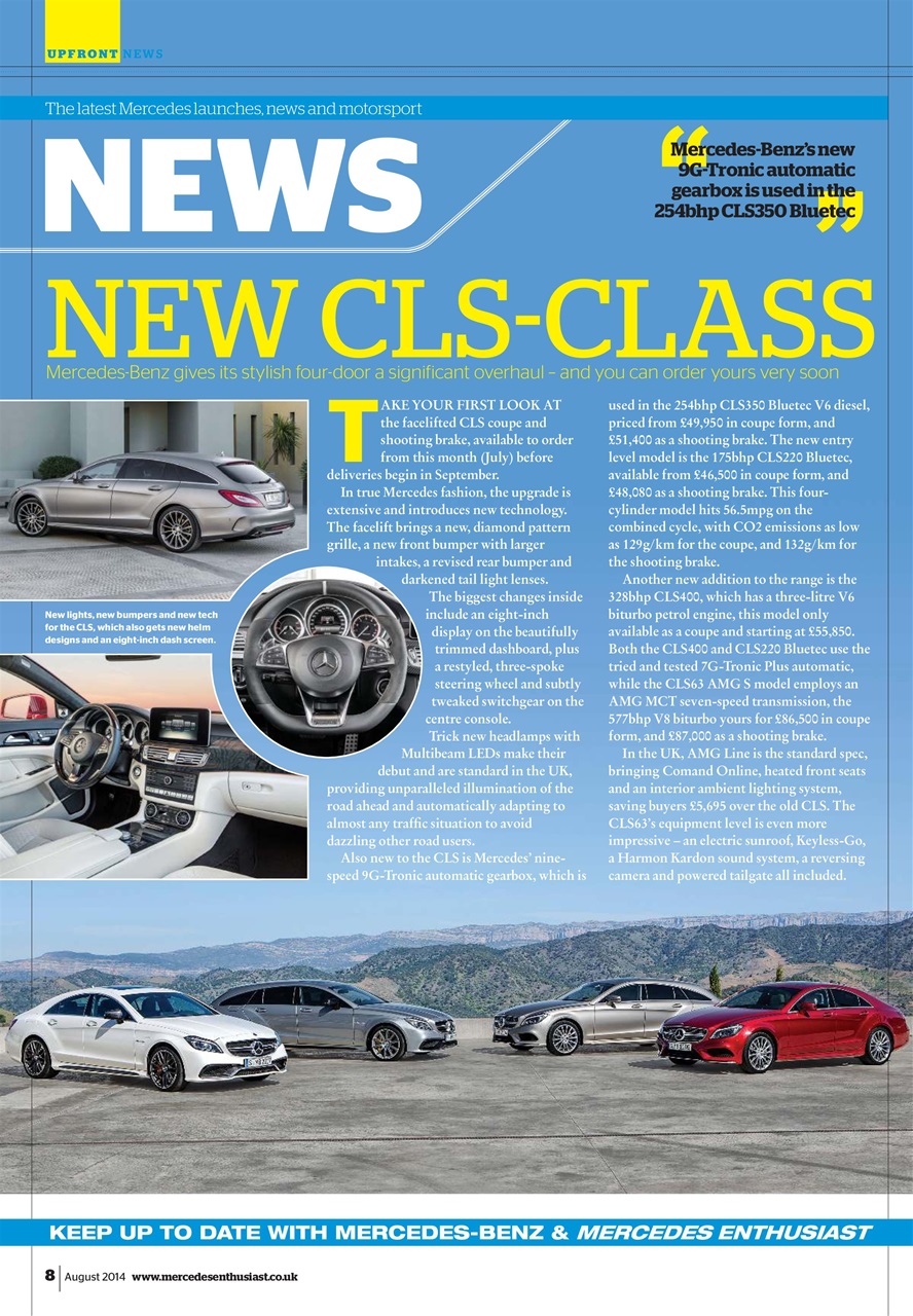 Mercedes Enthusiast Preview Pages