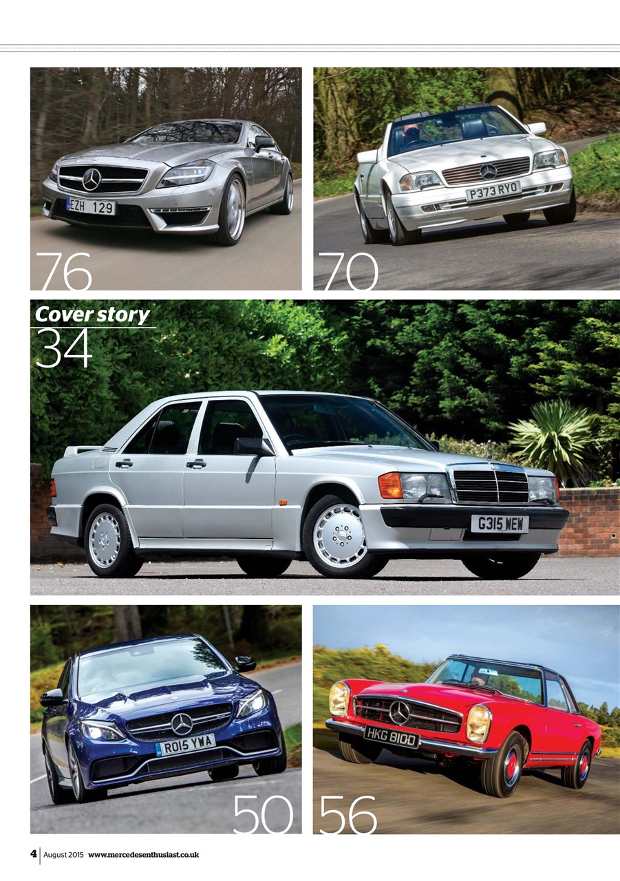 Mercedes Enthusiast Preview Pages