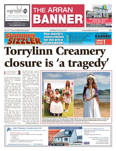 Arran Banner issue 