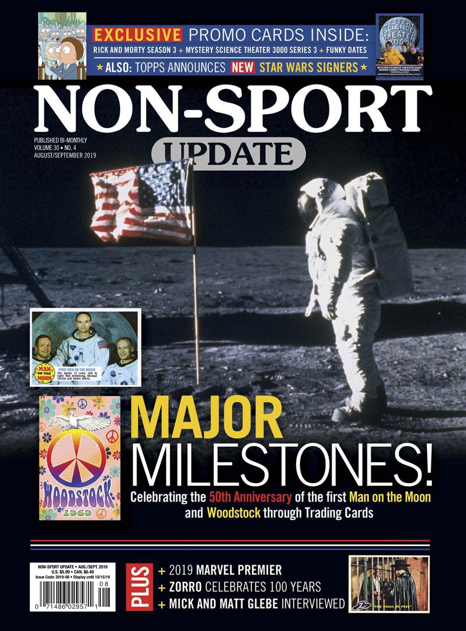 Non-Sport Update Magazine Preview Pages