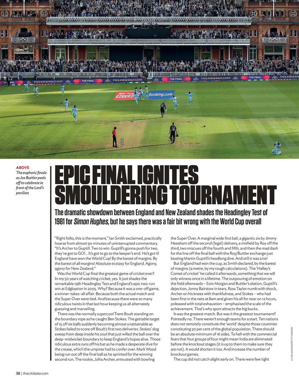 The Cricketer Magazine Preview Pages