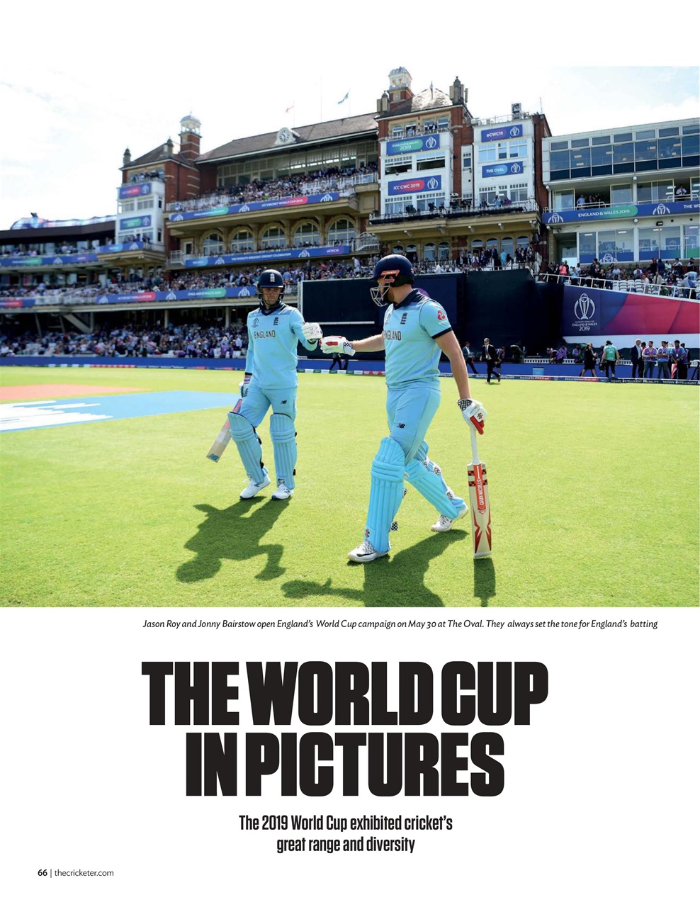 The Cricketer Magazine Preview Pages