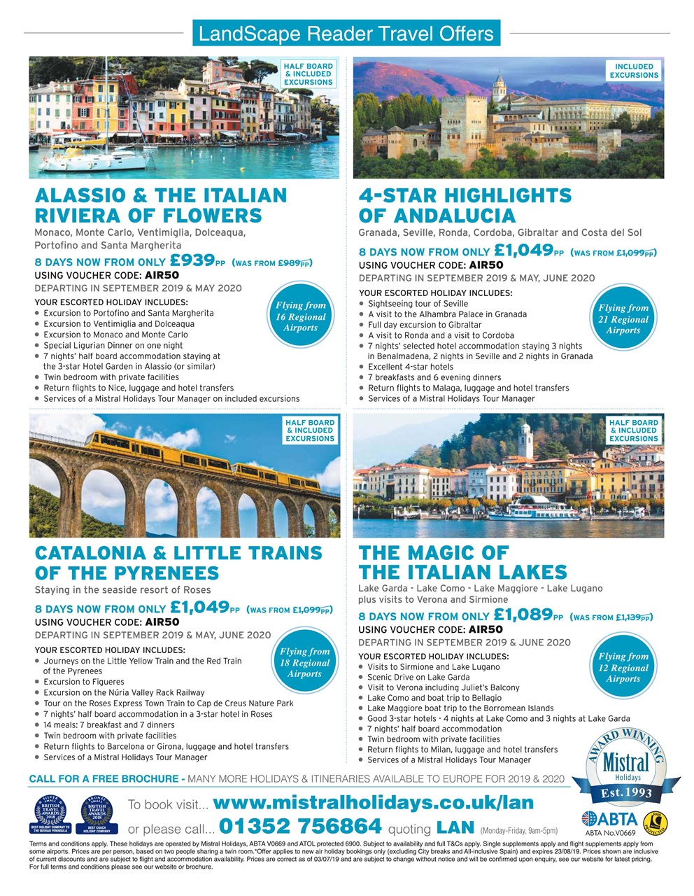 LandScape Preview Pages