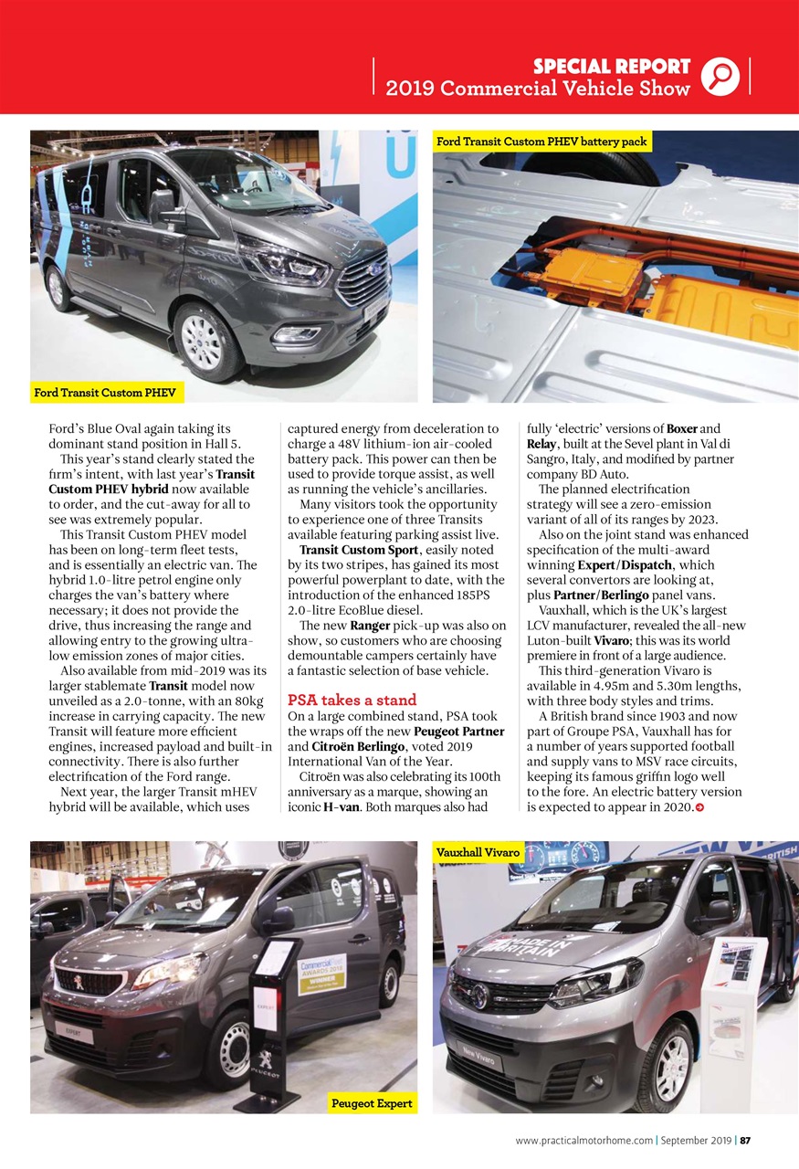 Practical Motorhome Preview Pages