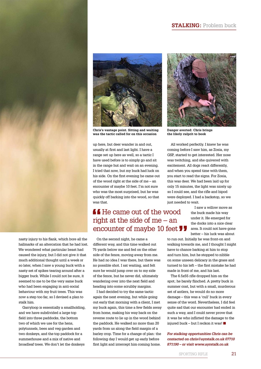 Sporting Rifle Preview Pages