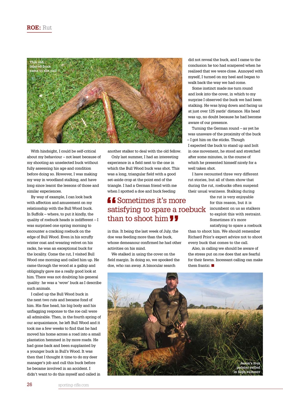 Sporting Rifle Preview Pages