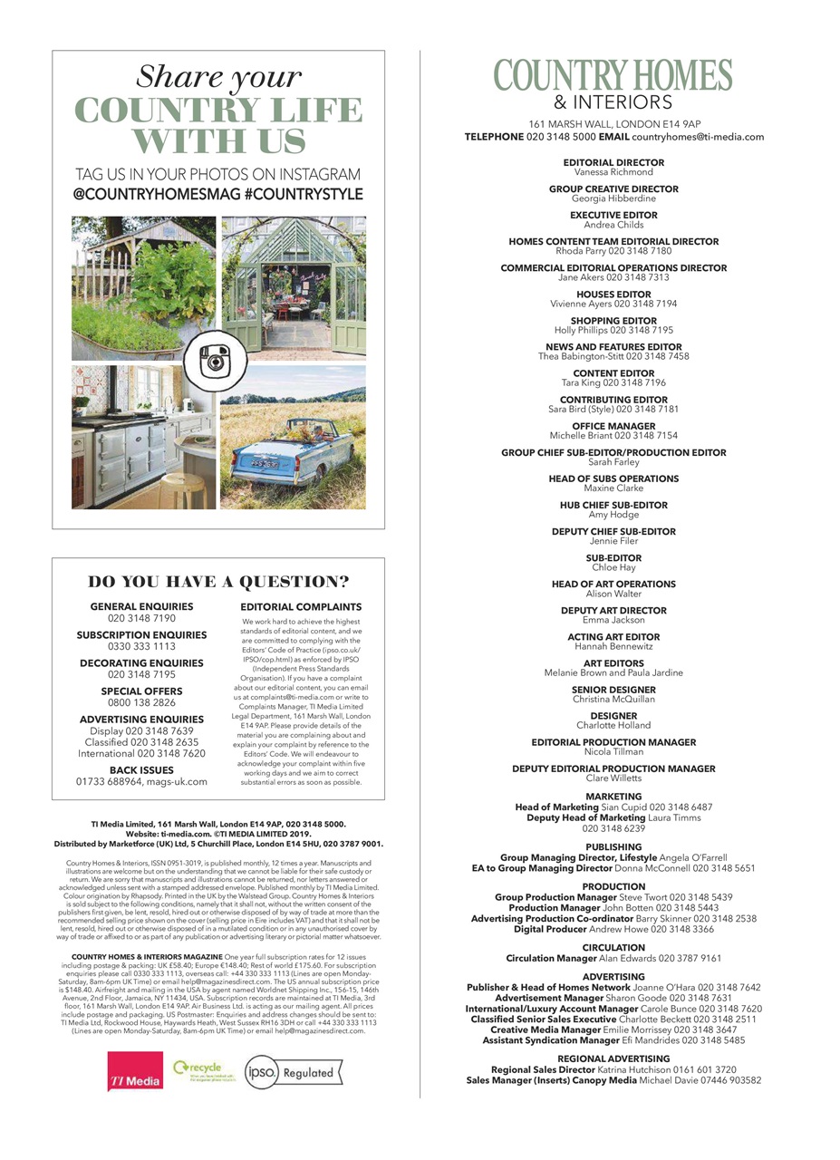 Country Homes & Interiors Preview Pages